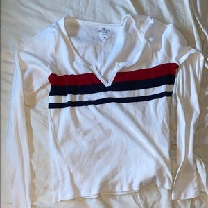 Never worn hollister long sleeve